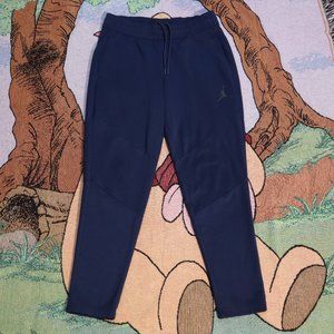 Air Jordan Athletic Sweatpants Navy Slim Tapered Fit Size Medium Jumpman 30x29